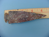 Reproduction arrowhead  4 1/4 inch jasper z335