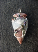 Reproduction arrowhead pendant make your own custom jewelry ap10