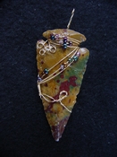 Reproduction arrowhead pendant make your own custom jewelry ap11