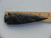 Reproduction arrowheads 4 3/4 inch jasper spearhead point x82