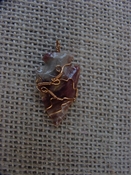 Reproduction arrowhead pendant make your custom jewelry ah61