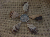 5 Specialty arrowheads reproduction multi colored points ke6