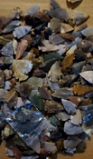 250 arrowheads stone reproduction bulk arrowheads earthtones k13