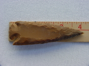 Reproduction arrowheads 4  inch jasper x109