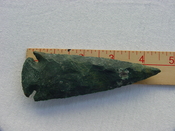 Reproduction arrowheads 4 1/2  inch jasper x107