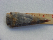 Reproduction arrowheads 4 1/2  inch jasper x103