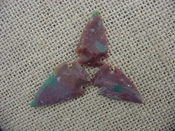 3 special arrowheads reproduction multi colored arrowheads k87