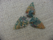 3 special arrowheads reproduction multi colored arrowheads k116