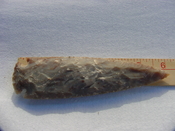6 inch stone spearhead reproduction spear pont jasper sp159