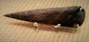Reproduction arrowheads 6 inch jasper or agate ya130