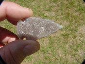 1.86 Geode arrowheads sparkling geodes arrowhead point kd 95