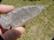 4.15 spearhead geode beautiful geodes arrowhead point kd 52