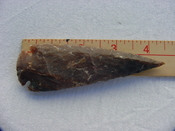 Reproduction arrowheads 4 1/2  inch jasper x114