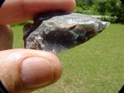 1.79" arrowhead geode pretty sparkling geode arrow point kd360