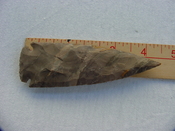 Reproduction arrowhead spearhead 4 1/2  inch jasper x117