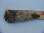 Reproduction arrowheads 4 1/2  inch jasper x113