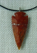 2.62" arrowhead necklace reproduction rustish replica na79