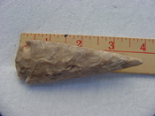 Reproduction spear head spearhead point 3 3/4 inch jasper x179