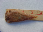 Reproduction arrowheads 3 1/2  inch jasper spearhead x167
