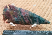 4 inch hand knapped spearhead point  replica for sale ya340