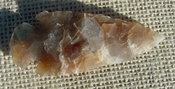 3" inch spearhead translucent transparent stone replica jr21