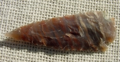 3" inch spearhead translucent transparent stone replica jr10