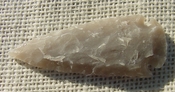 3" inch spearhead translucent transparent stone replica  jr92