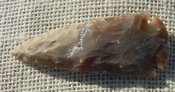 3.25" inch spearhead translucent transparent stone replica jr81