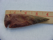 Reproduction 4 inch arrowhead stone spearhead  for sale x145