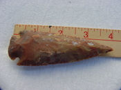 Reproduction arrowheads 4  inch jasper x142