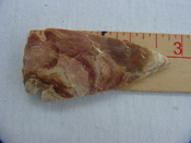 Reproduction arrowheads 2 3/4 inch jasper arrowhead x213