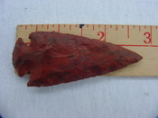 Reproduction arrowheads 2 3/4 inch jasper x221