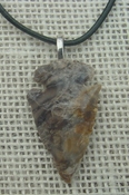 Arrowhead necklace 1.54" replica arrowhead point necklace na123