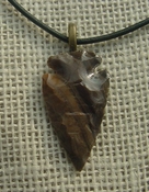 1.51" arrowhead necklace replica arrow head point necklace na122