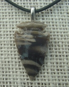 1.35" arrowhead necklace replica arrow head point necklace na121