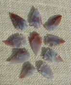Translucent transparent 10 arrowheads replica arrowheads tp110