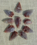 Translucent transparent 10 arrowheads replica arrowheads tp122