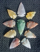 10 transparent arrowheads translucent replica arrowheads tp2