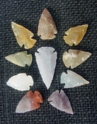 10 transparent arrowheads translucent replica arrowheads tp9