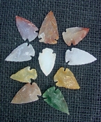10 transparent arrowheads translucent replica arrowheads tp14