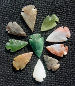 10 transparent arrowheads translucent replica arrowheads sa116