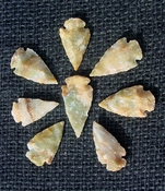 8 stone arrowheads replica unique arrow heads bird points sa12