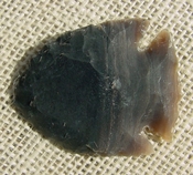 2" inch arrowhead replica brown stone arrow head point ft293