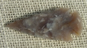 2 1/2" inch arrowhead replica brown stone arrow head point sa339