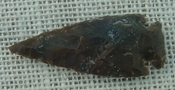 2 1/2" inch arrowhead replica brown stone arrow head point sa396