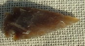 2 1/2" inch arrowhead replica brown stone arrow head point sa348
