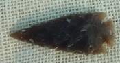 2 1/2" inch arrowhead replica brown stone arrow head point sa345