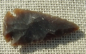 2 1/2" inch arrowhead replica brown stone arrow head point sa363