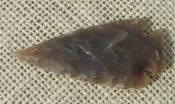 2 1/2" inch arrowhead replica brown stone arrow head point sa340