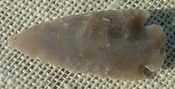 2 1/2" inch arrowhead replica light stone arrow head point sa361